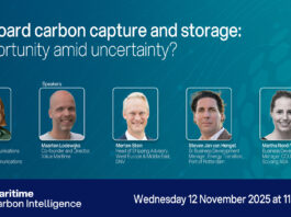 Onboard carbon capture and storage: Opportunity amid uncertainty? (Webinar)
